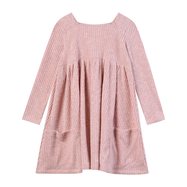 Vignette Rylie Dress - Rose-V1835A 2-Pumpkin Pie Kids Canada