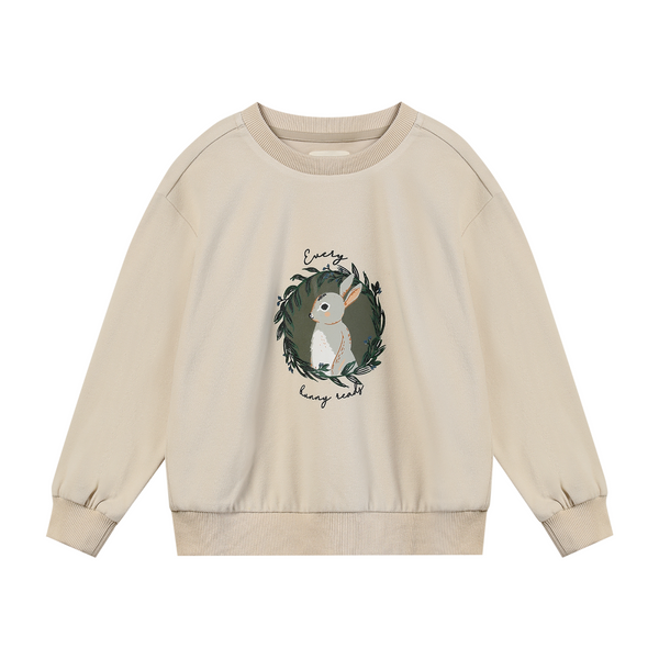 Vignette Emerson Sweatshirt - Every Bunny Reads-V1865C 2-Pumpkin Pie Kids Canada