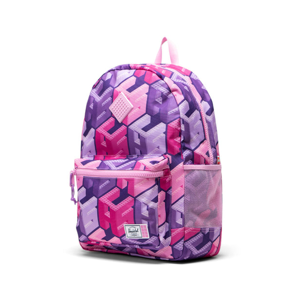Herschel Heritage Youth Backpack - LEGO® Monogram Purple-11616-07949-Pumpkin Pie Kids Canada
