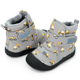 Jan & Jul Toasty-Dry Booties - Grey Construction