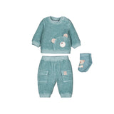 Mayoral 3pc Tracksuit - Mineral-2669-031 2-4M-Pumpkin Pie Kids Canada