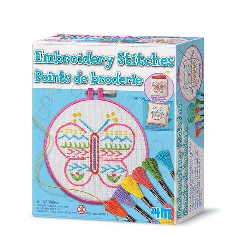 4M Embroidery Stitching-Pumpkin Pie Kids Canada