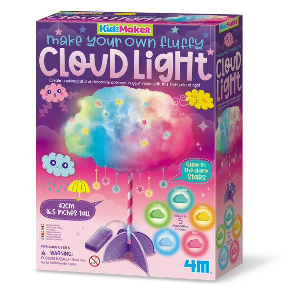 4M Make Your Own Fluffy Cloud Light-P4803-Pumpkin Pie Kids Canada