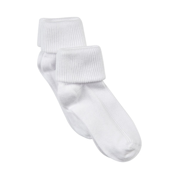 Minymo Socks 2pk - White-Pumpkin Pie Kids Canada