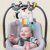 Itzy Ritzy Spiral Car Seat Activity Toy - High Contrast