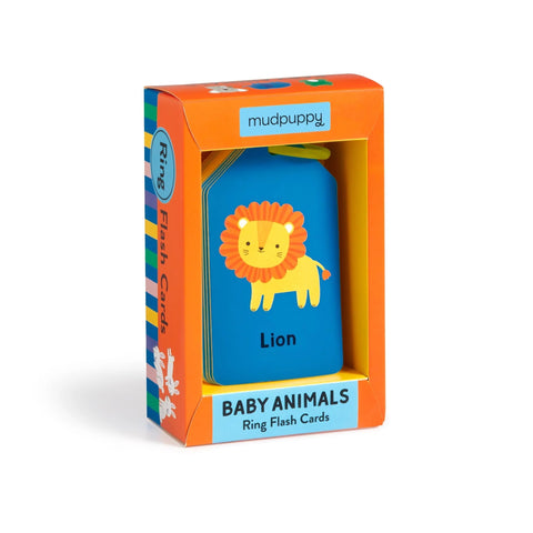Mudpuppy Baby Animals Flash Cards-Pumpkin Pie Kids Canada