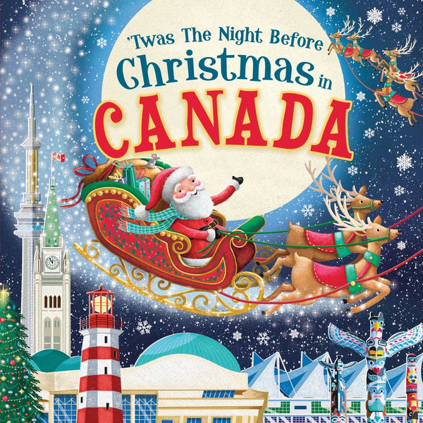 'Twas The Night Before Christmas in Canada Book-9781728237589-Pumpkin Pie Kids Canada