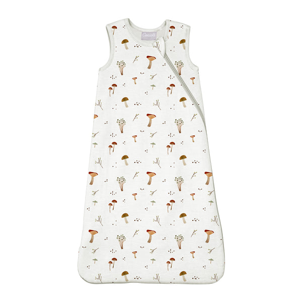 Coccoli Modal Sleepsack - Mushrooms on Cream