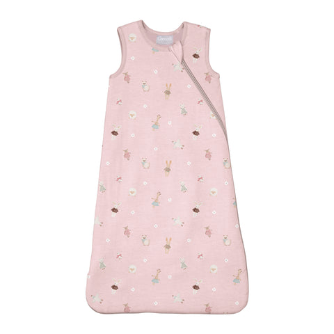 Coccoli Modal Sleepsack - Plush on Light Pink