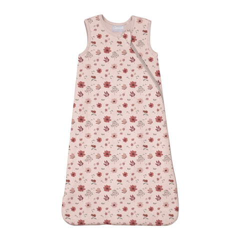 Coccoli Modal Sleepsack - Floral on Rosewater