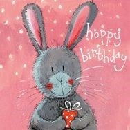 Alex Clark Big Ears Bunny Birthday Card-5199-AC763-Pumpkin Pie Kids Canada