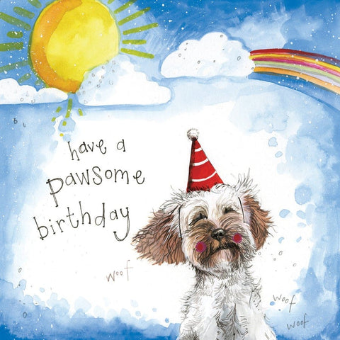 Alex Clark Sunshine Puppy Birthday Card-5199-S367-Pumpkin Pie Kids Canada