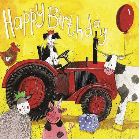 Alex Clark Tractor Party Card-Pumpkin Pie Kids Canada