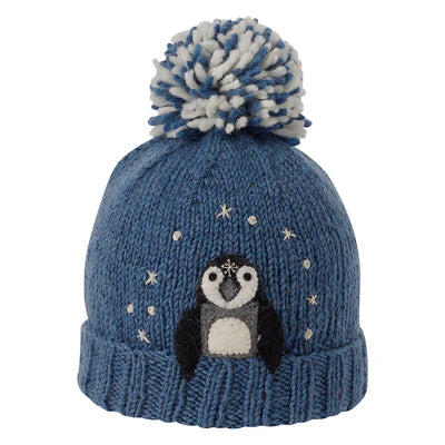 Ambler Peek-a-Boo Toque - Ocean-Pumpkin Pie Kids Canada