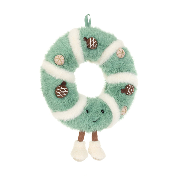 Jellycat Amuseables Pinecone Wreath-A2AW-Pumpkin Pie Kids Canada
