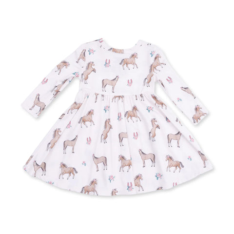 Angel Dear Dress - I Love Horses-544-F26-IHH 2-Pumpkin Pie Kids Canada