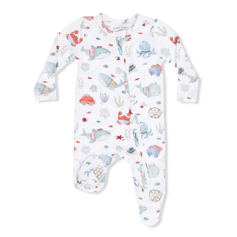 Angel Dear Footie - Sailor Sea Creatures-651-S26-SEA NB-Pumpkin Pie Kids Canada