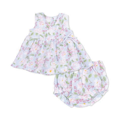 Angel Dear Kimono Dress - Magnolia-1010-S26-MAG 0-3M-Pumpkin Pie Kids Canada