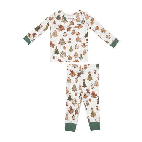 Angel Dear Pajama Set - Gingerbread Sleigh Ride-171-F24-GSR 4-Pumpkin Pie Kids Canada