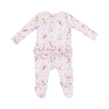 Angel Dear Ruffle Back Footie - Mermaids-653-S25-MER NB-Pumpkin Pie Kids Canada