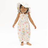 Angel Dear Smocked Romper - Sunny Coral Reef Fish-Pumpkin Pie Kids Canada