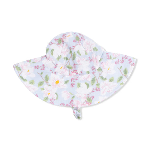 Angel Dear Sun Hat - Magnolias-812-S26-MAG 0-6M-Pumpkin Pie Kids Canada