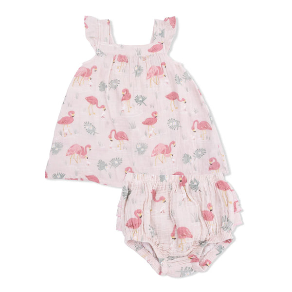 Angel Dear Sundress - Flamingos-150-S26-FLA 12-18-Pumpkin Pie Kids Canada