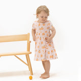 Angel Dear Twirly Dress with Shorts - Sweet Peach-Pumpkin Pie Kids Canada