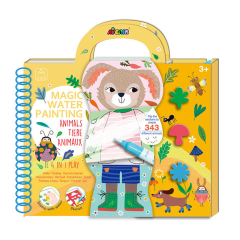 Avenir Magic Water Painting - Animals-CH221896-Pumpkin Pie Kids Canada