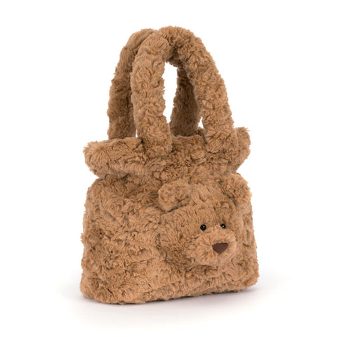 Jellycat Bartholomew Bear Handbag-BARB4HB-Pumpkin Pie Kids Canada