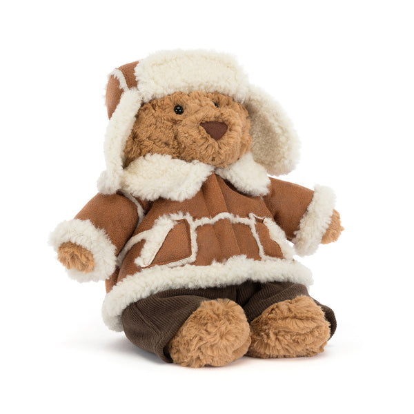 Jellycat Bartholomew Bear 'Alpine'-BARL2SS-Pumpkin Pie Kids Canada
