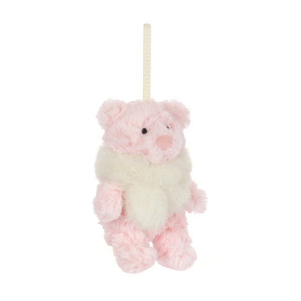 Jellycat Leola Bear Winter Warmer Decoration-BARL6D-Pumpkin Pie Kids Canada