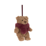 Jellycat Bartholomew Bear Winter Warmer Decoration-BARS6DE-Pumpkin Pie Kids Canada