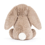 Jellycat Bashful Beige Bunny 'Birthday'-Pumpkin Pie Kids Canada