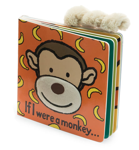 Jellycat If I Were A Monkey Board Book