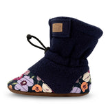 Jan & Jul Stay-Put Cozy Booties - Wild Flower-Pumpkin Pie Kids Canada