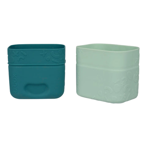B.Box Silicone Snack Cups - Forest-BOX4002-Pumpkin Pie Kids Canada