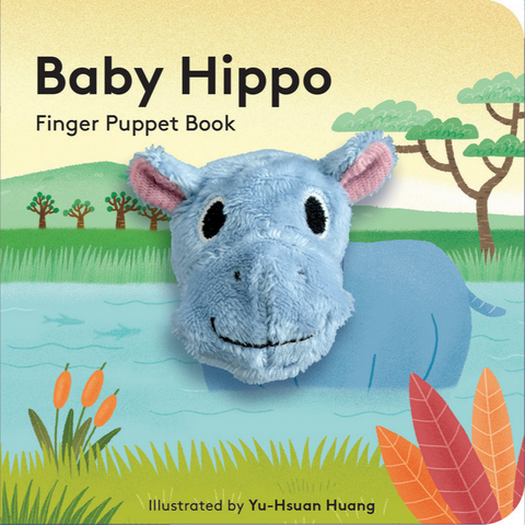 Baby Hippo Finger Puppet Book-9781797212876-Pumpkin Pie Kids Canada