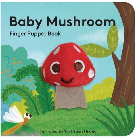 Baby Mushroom Finger Puppet Book-9781797220215-Pumpkin Pie Kids Canada