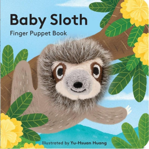 Baby Sloth Finger Puppet Book-9781452180298-Pumpkin Pie Kids Canada