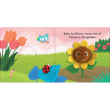 Baby Sunflower Finger Puppet Book-9781797227917-Pumpkin Pie Kids Canada