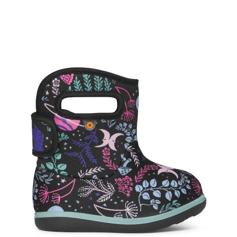 Bogs Baby Bogs II Boot - Cosmic Forest Black-Pumpkin Pie Kids Canada