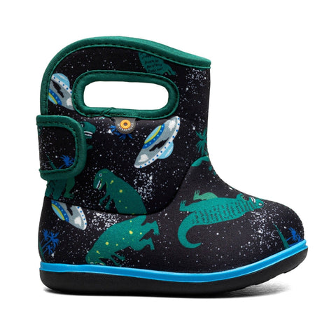 Bogs Baby Bogs II Boot - Jurassic Dino Black-Pumpkin Pie Kids Canada