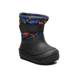Bogs Baby Snow Shell Boot - Real Dino Black-73451I-009 5-Pumpkin Pie Kids Canada