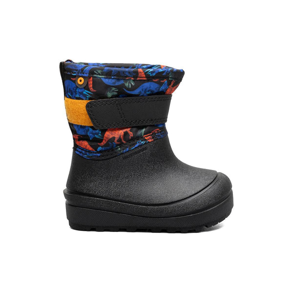 Bogs Baby Snow Shell Boot - Real Dino Black-73451I-009 5-Pumpkin Pie Kids Canada