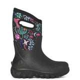 Bogs Classic Seamless Boot - Cosmic Forest Black-Pumpkin Pie Kids Canada