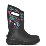 Bogs Classic Seamless Boot - Cosmic Forest Black-Pumpkin Pie Kids Canada