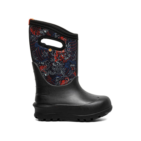 Bogs Neo Boot Classic - Tigger Black-73237-009 10-Pumpkin Pie Kids Canada