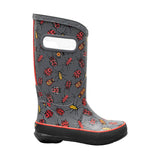 Bogs Rainboot - Bugs Gray-Pumpkin Pie Kids Canada