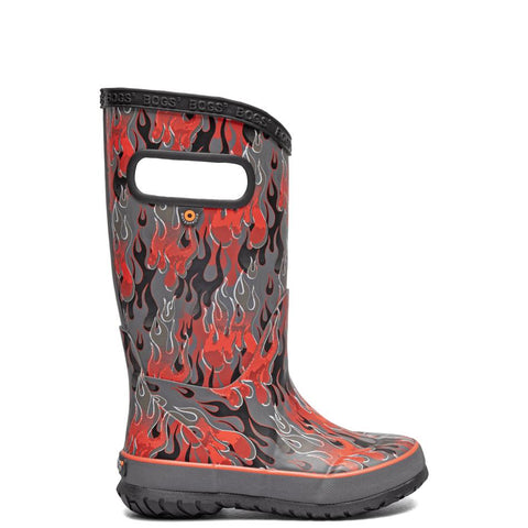 Bogs Rainboot - Fire Flame-Pumpkin Pie Kids Canada